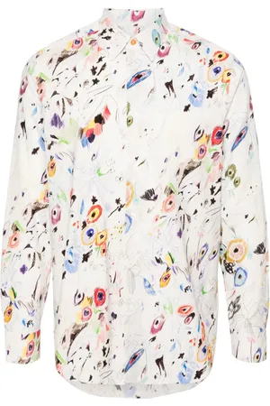 Paul Smith Illustration-print long-sleeve shirt