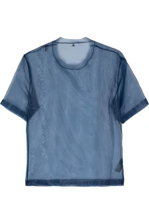 Patrizia Pepe Sheer organza T-shirt