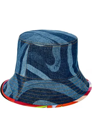 Puccini Denim cotton bucket hat