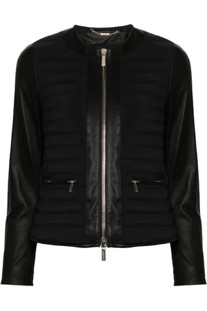 MOORER Delma quilted leather jacket