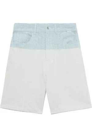 FIVE CM Wide-leg panelled shorts