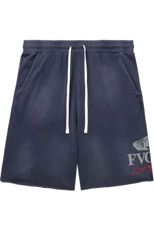 FIVE CM Logo-print cotton shorts
