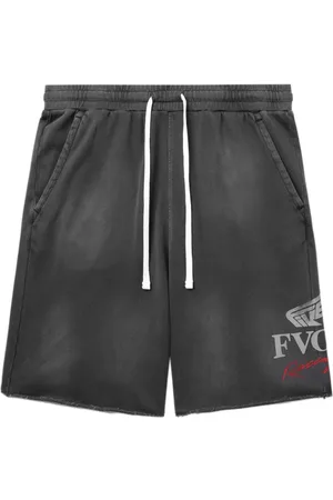 FIVE CM Logo-print cotton shorts