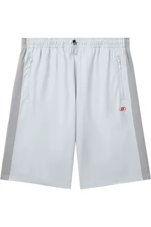 FIVE CM Stripe-detail elasticated-waist shorts