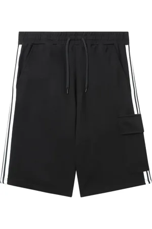 FIVE CM Stripe-detail drawstring shorts