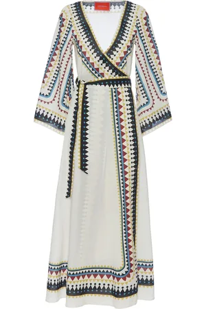 La DoubleJ Cotton maxi wrap dress