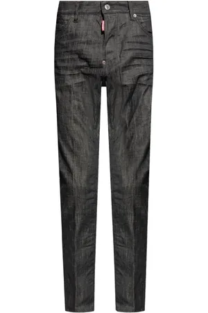 Dsquared2 Logo-patch cotton jeans