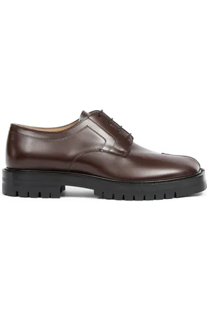 Maison Margiela Tabi leather Derby shoes