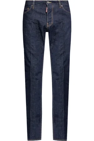 Dsquared2 Panelled slim-cut jeans