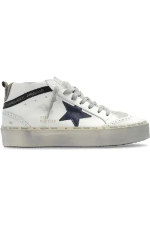 Golden Goose Mid Star high-top leather sneakers