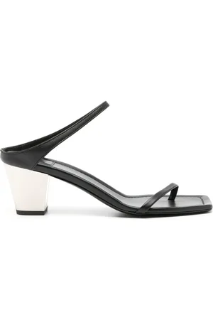 Totême City 60mm leather mules