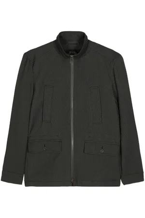 MAN ON THE BOON. Textured wool blend jacket