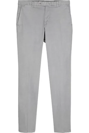MAN ON THE BOON. Cotton-blend chino trousers