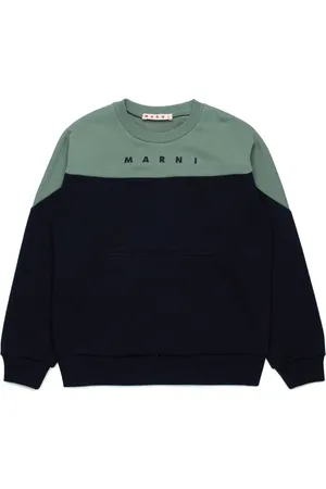 Marni Logo-print cotton sweatshirt