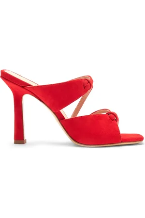 Scarosso Zoe 100mm suede mules