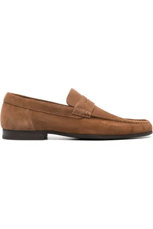 MOORER Casetti suede loafers
