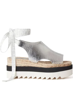 Stella McCartney Gaia logo-print sandals