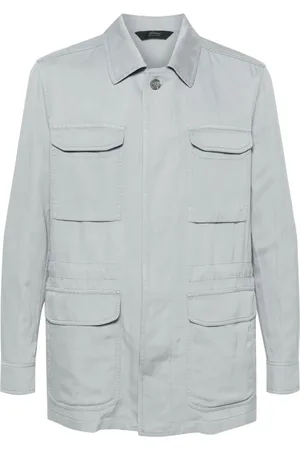 BRIONI Sahariana shirt jacket
