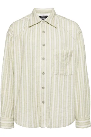 FIVE CM Striped button-up shirt