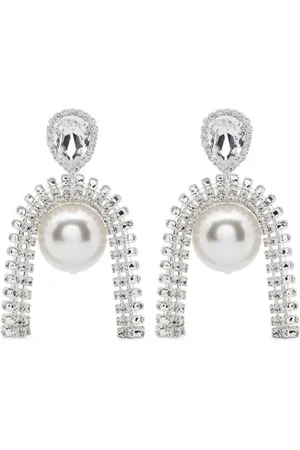 MAGDA BUTRYM Pearl-embellished drop earrings