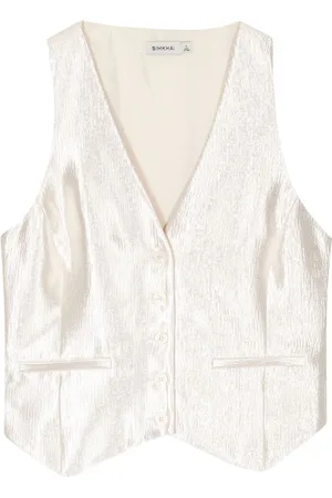 Simkhai Deb satin vest