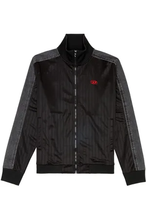 Diesel S-Locker panelled bomber jacket