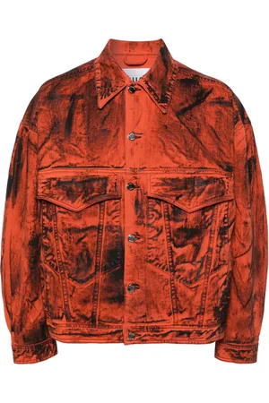 Etudes Shadow Denim Paint jacket