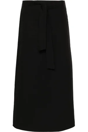 Totême Virola poplin midi skirt