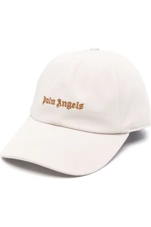 Palm Angels Logo-embroidered cotton cap