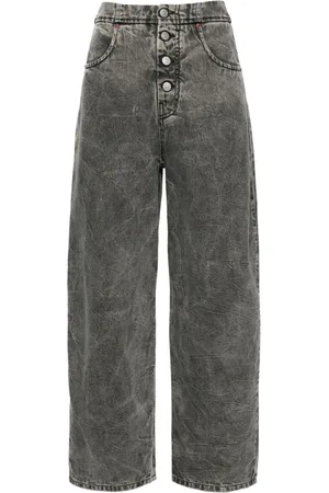 Maison Margiela High-rise cotton boyfriend jeans