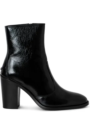 Zadig & Voltaire Preiser 85mm leather ankle boots