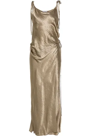 Acne Studios Crinkled satin dress