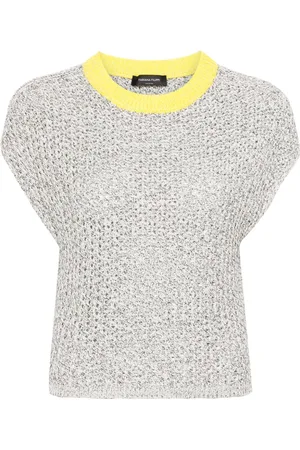 Fabiana Filippi Open-knit sleeveless sweater