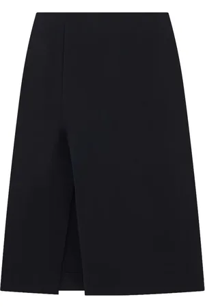 Stella McCartney Slit organic cotton skirt