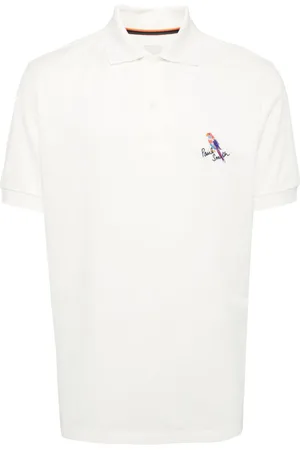 Paul Smith Embroidered-design cotton polo shirt