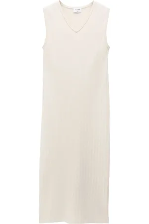 Filippa K Sleeveless ribbed-knit midi dress