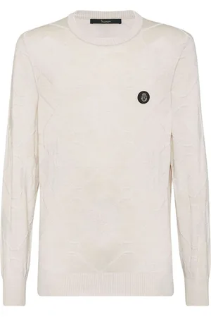 BILLIONAIRE Intarsia-knit jumper