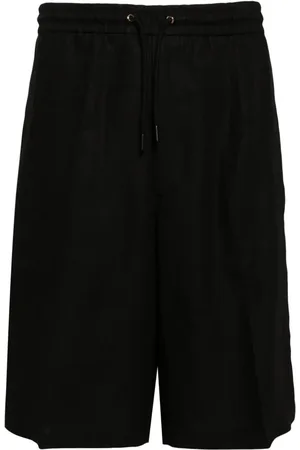 Paul Smith Drawstring-waist linen shorts