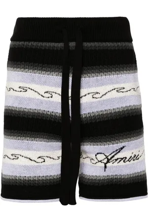 AMIRI Wave Baja knitted shorts