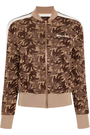 Palm Angels Palm tree-camouflage bomber jacket