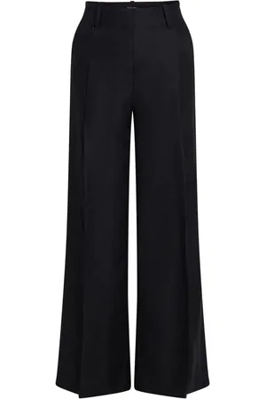Karl Lagerfeld High-rise wide-leg trousers