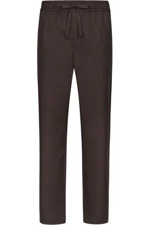 Dolce & Gabbana Straight-leg cotton trousers