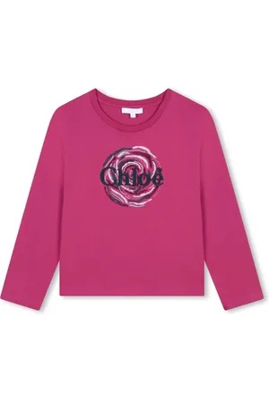 Chloé Logo-embroidered cotton T-shirt