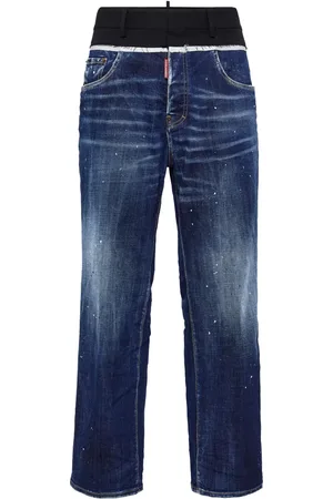 Dsquared2 Mid-rise straight-leg jeans