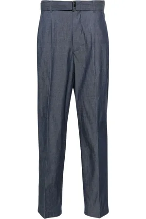 Michael Kors Belted chambray trousers