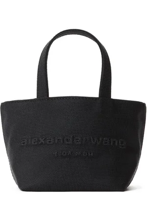 Alexander Wang Mini Punch logo-embossed leather tote bag