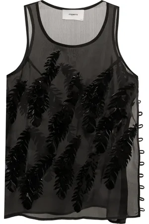 COPERNI Appliqu??-detail top