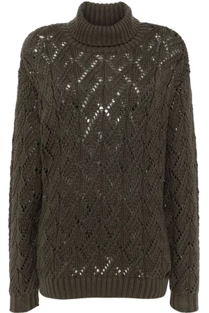 The Upside Suki Clementine open-knit sweater