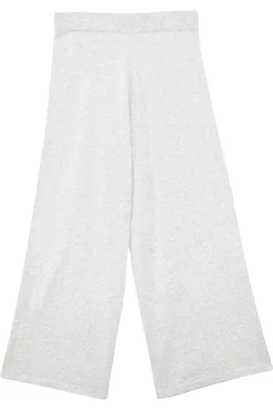 Chinti & Parker Cropped wide-leg track pants