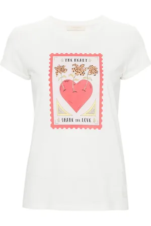 Twin-Set Graphic-print cotton T-shirt
